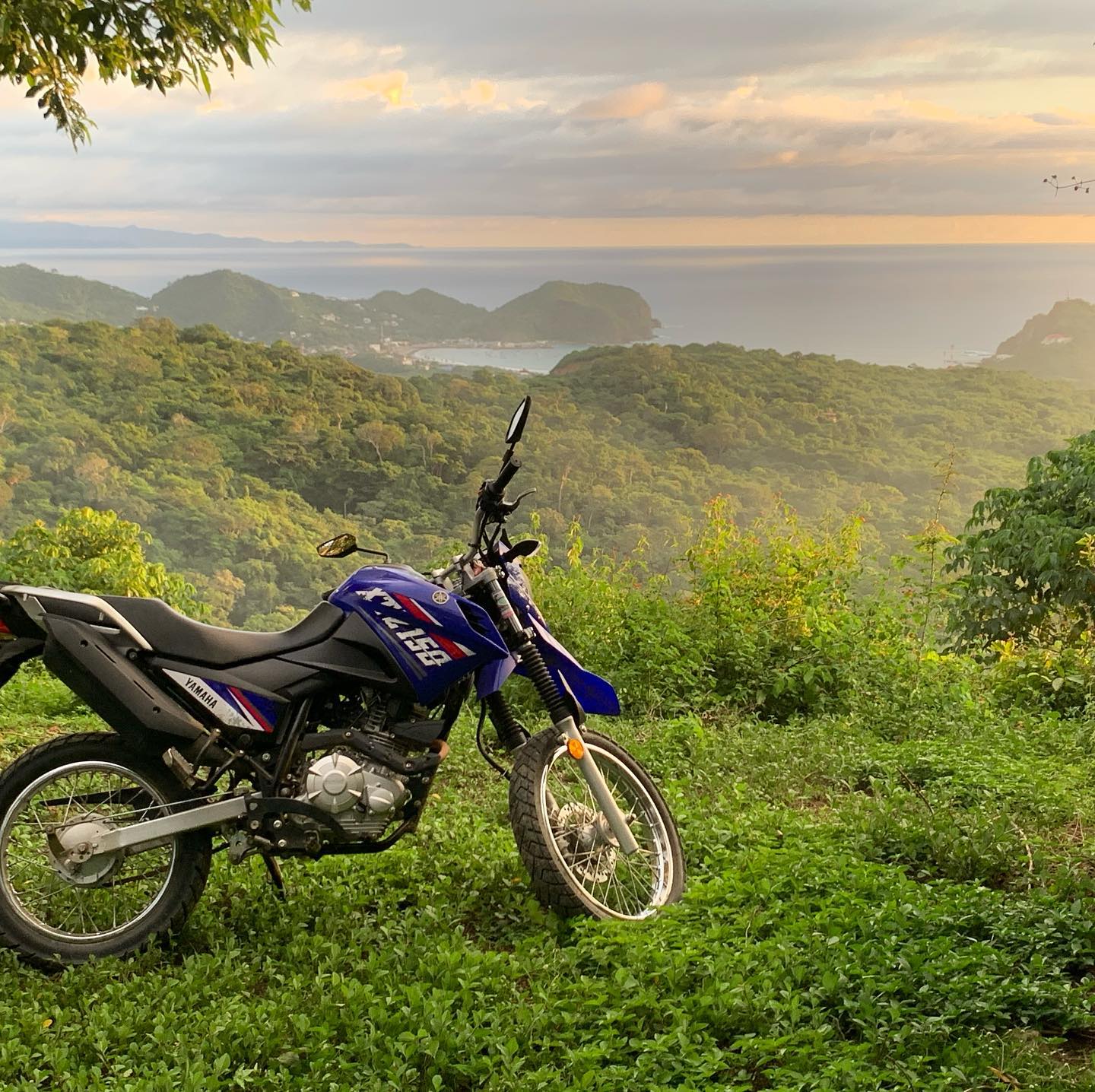 Yamaha XTZ 150 in San Juan del Sur for rental