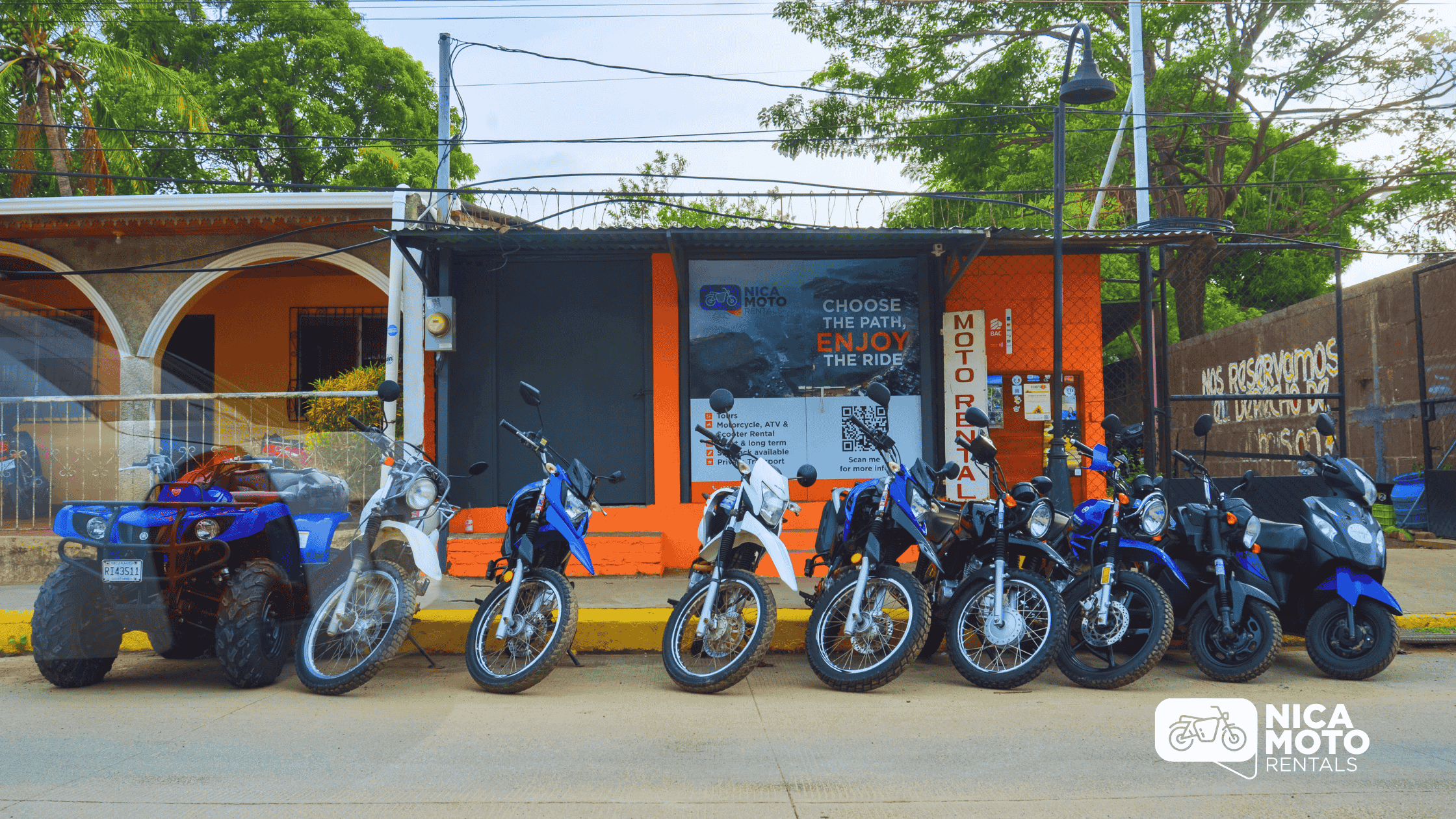 motorcycle rental nicaragua